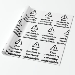 ⚠ Deze inhoud is momenteel niet beschikbaar Cadeaupapier