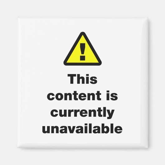 ⚠ Deze inhoud is momenteel niet beschikbaar Magneet (Voorkant)