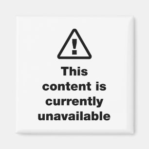 ⚠ Deze inhoud is momenteel niet beschikbaar Magneet