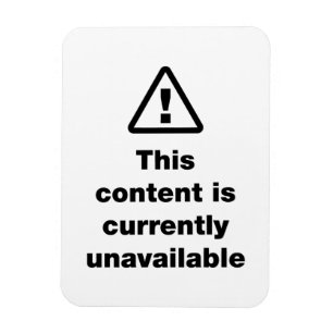 ⚠ Deze inhoud is momenteel niet beschikbaar Magneet