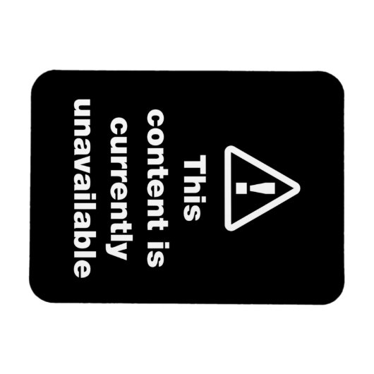 ⚠ Deze inhoud is momenteel niet beschikbaar Magneet (Horizontaal)