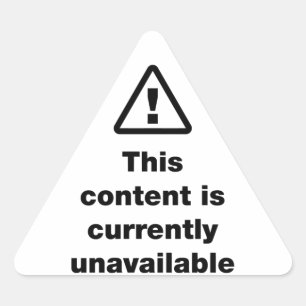 ⚠ Deze inhoud is momenteel niet beschikbaar Sticker