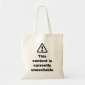 ⚠ Deze inhoud is momenteel niet beschikbaar Tote Bag (Voorkant)