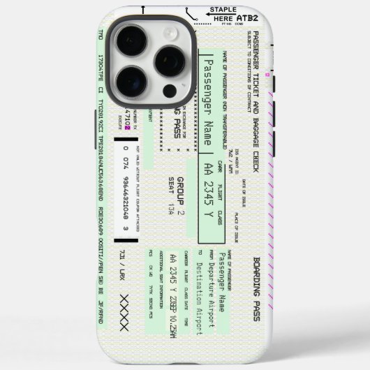 Deze instapkaart Ver2 wijzigen Case-Mate iPhone Case (Achterkant)