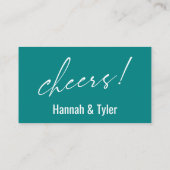 Deze is op ons Blauwgroen Drink-kaartje Informatiekaartje (Achterkant)