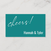 Deze is op ons Blauwgroen Drink-kaartje Informatiekaartje (Achterkant)