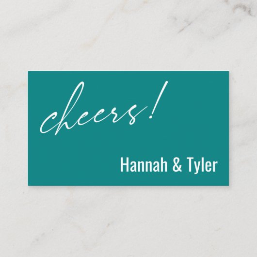 Deze is op ons Blauwgroen Drink-kaartje Informatiekaartje (Achterkant)