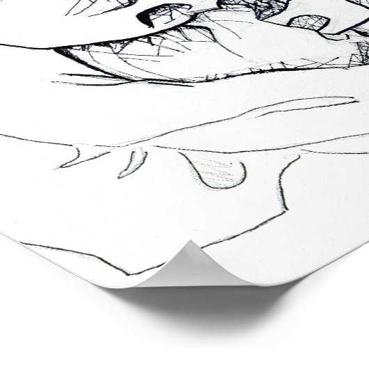 Deze is voor de liefdesliefhebbers poster (Hoek)