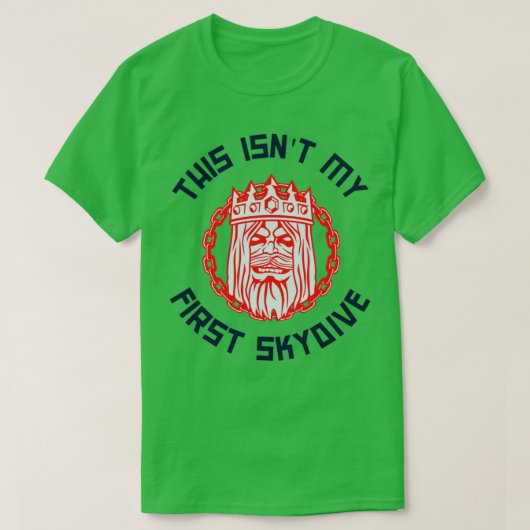 Deze isnx27t Mijn eerste Skydive T-shirt (Design voorkant)