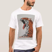 Deze Jaguar is getekend als een originele Mark Els T-shirt (Voorkant)