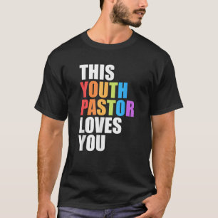 Deze jeugdpredikant houdt van je geprezen T-shirt, T-shirt