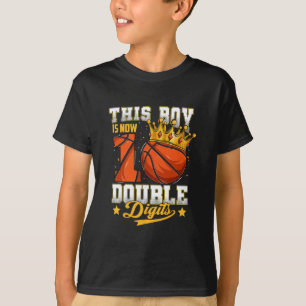 Deze Jongen Dubbele Cijfers Tien Skelet 10 Jaar Ou T-shirt