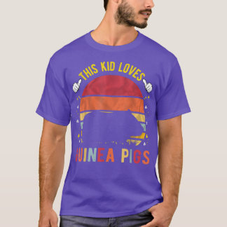 Deze jongen houdt van cavia's Jongens en meisjes C T-shirt