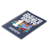 Deze jongen is nu 2 cijfers grappige 10e verjaarda notitieboek (Linkerzijde)