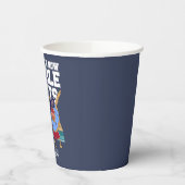 Deze jongen is nu 2 cijfers grappige 10e verjaarda papieren bekers (Links)