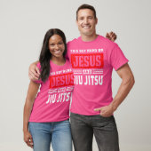 Deze jongen loopt op Jesus en Jiu Jitsu Christelij T-shirt (Unisex)