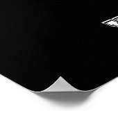 Deze jongen loopt op Jezus en Karate Costume Gift Poster (Hoek)