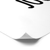 Deze Jou kan het grappige Shark Pun doen Poster (Hoek)