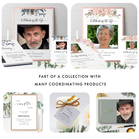 Deze kaars brandt, kaars gedenkteken begrafenis te poster