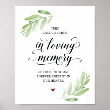 Deze kaars brandt ter liefdevolle herinnering Herd