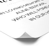 Deze kaars brandt ter nagedachtenis aan de begrafe poster (Hoek)