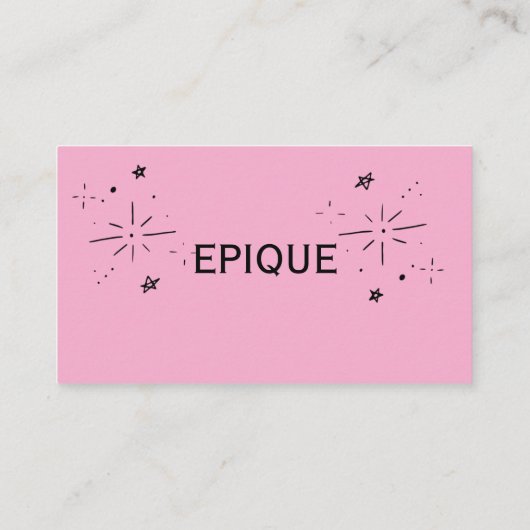 Deze kaart combineert professionaliteit met een to visitekaartje (Achterkant)