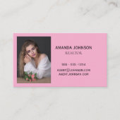 Deze kaart combineert professionaliteit met een to visitekaartje (Voorkant)