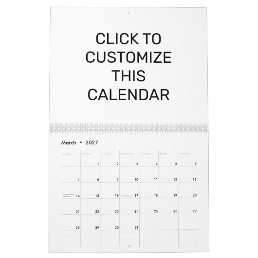 DEZE KALENDER AANPASSEN (Mar 2027)