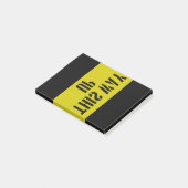 Deze kant boven post-it® notes (Schuin)