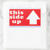 Deze kant-en-klare verzendlabel rechthoekige sticker (Tas)