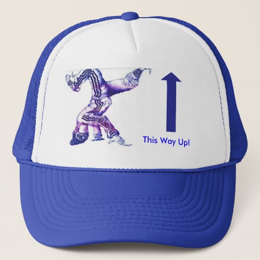 Deze kant op B-Boy Trucker Pet (Voorkant)