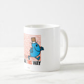 Deze kant op lopen koffiemok (Voorkant rechts)