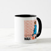 Deze kant op lopen mok (Voorkant rechts)