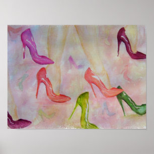 Deze kant op lopen poster