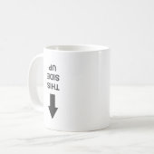 Deze kant-op-Mok Koffiemok (Voorkant links)