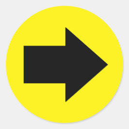 Deze kant op (rechts) stickers