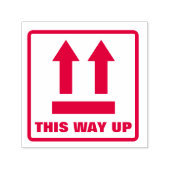 Deze kant op  zelfinktende stempel (Design)