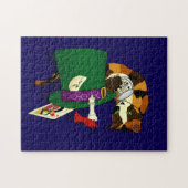 Deze kant van het kijkglazen puzzel (Horizontaal)