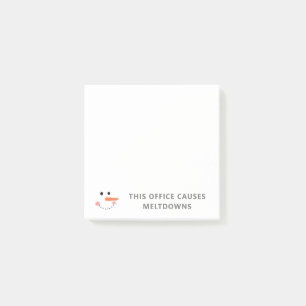 Deze Kantoor veroorzaakt Meltdowns Funny Quote Sno Post-it® Notes