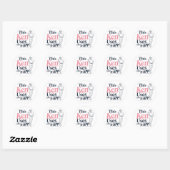 Deze Ken gebruikt de app Ronde Sticker (Vel)