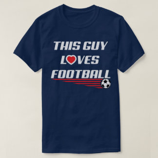 Deze kerel houdt van het T-shirt van de Humor van