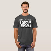 Deze kerel is een legendarische Mannen-stadsgraffi T-shirt (Voorkant volledig)