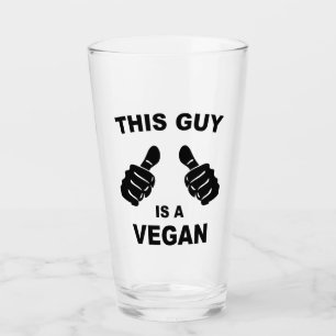 Deze kerel is een Vegan Glas