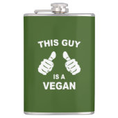 Deze kerel is een Vegan Heupfles (Voorkant)