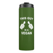 Deze kerel is een Vegan Thermosbeker (Voorkant)