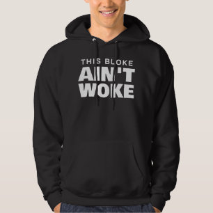 Deze kerel is niet wakker hoodie