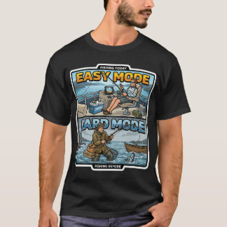 Deze kerel moet gaan vissen t-shirt