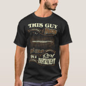 Deze kerel speelt de Echte T - shirts van de Basso (Voorkant)