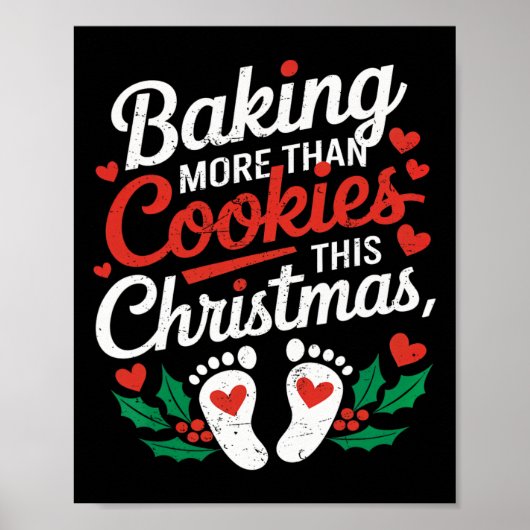 Deze kerst meer dan koekjes poster (Voorkant)