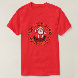 Deze kerstliefde gaat naar beneden t-shirt